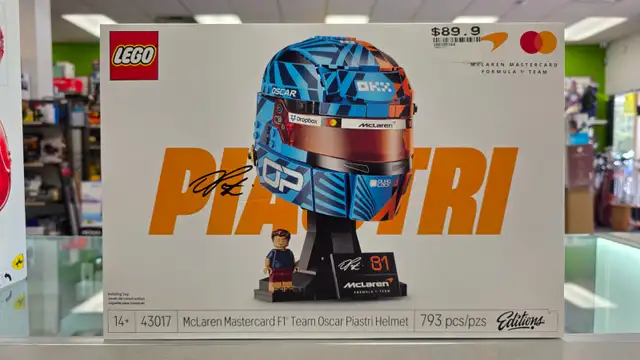 LEGO McLaren Mastercard F1 Team Oscar Piastri Helmet - BRAND NEW