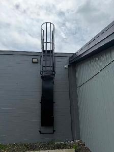 Fixed Roof Access Ladders, Platform, Parapet, Cage Ladders