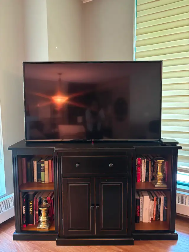 Sleek Real Wood TV Stand for Sale