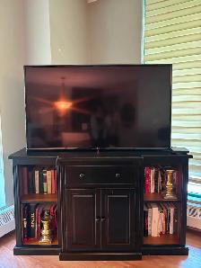 Sleek Real Wood TV Stand for Sale