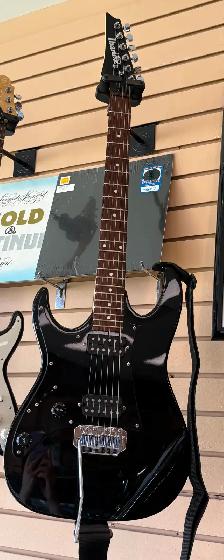 Ibanez Left-Handed Gio Strat Electric Guitar with Whammy & Strap