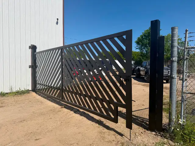 Driveway gates, fences, railings, entry gates wrough iron metal