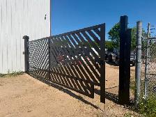 Driveway gates, fences, railings, entry gates wrough iron metal