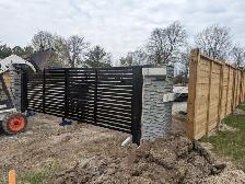 Driveway gates, fences, railings, entry gates wrough iron metal - Photo 2