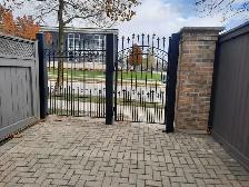 Driveway gates, fences, railings, entry gates wrough iron metal - Photo 7