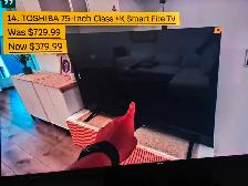 75' LG TV Excellent condition - Photo 3