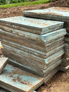4" blue insulation.