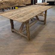 Rustic Wood Dining Table