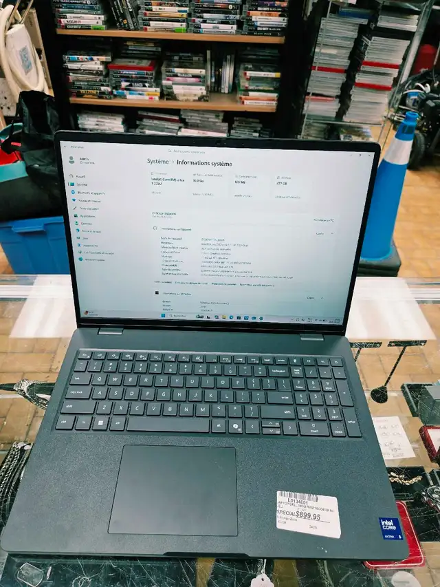 Laptop Dell 16GB RAM 16COEUR