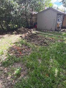 12ft x 12ft x 8in garden