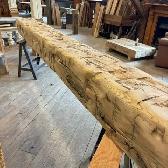 Hand Hewn Hollow Beam