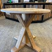 Rustic Round Table - Photo 2
