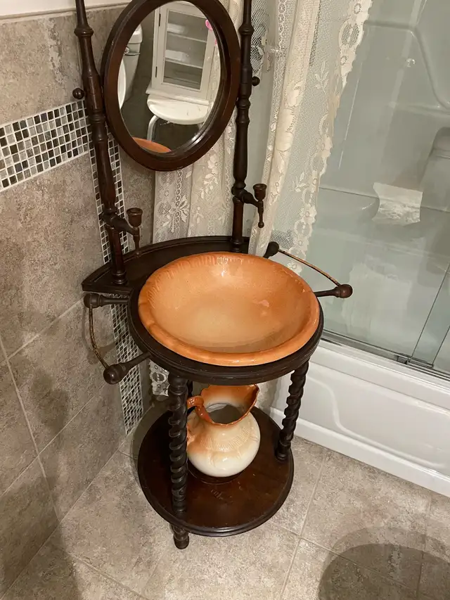 antique wash stand