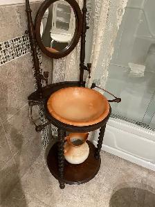 antique wash stand
