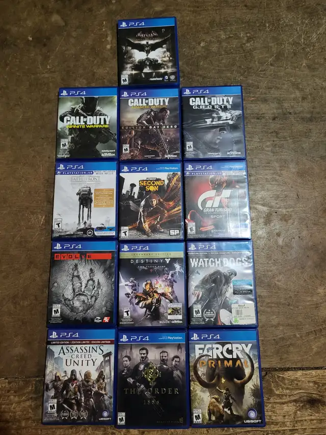 Jeux de PS4