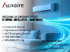 Professional AC Repair, Installation & Maintenance –Auxaire HVAC