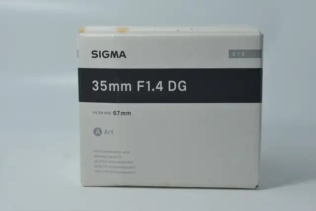 SIGMA 35mm f1.4 DG ID 1841