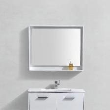 50% OFF Bathroom Wide Mirror with Shelf - Photo 4