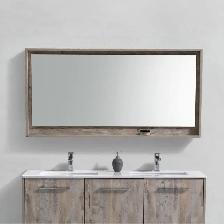 50% OFF Bathroom Wide Mirror with Shelf - Photo 8
