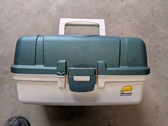 Fishing tackle boxes
