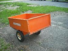 REMORQUE  DOMPEUR DE MARQUE COLUMBIA POUR TRACTEUR À GAZON OU VT - Photo 5