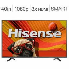 Hisense-40 in. Smart 1080p TV/NEUF EN BOITE 1AN DE GARANTIE