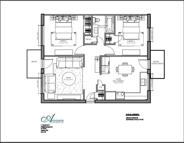 4 ½ à louer –  Disponible dès juillet - bas de Charlesbourg