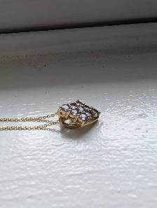 Brand New Sterling Silver Tanzanite Necklace For Sale - Photo 4