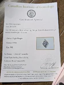 Brand New Sterling Silver Tanzanite Necklace For Sale - Photo 10