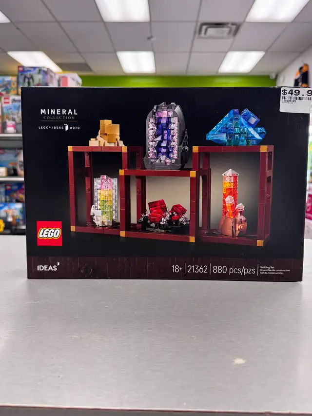 LEGO Ideas Mineral Collection 21362 - BRAND NEW