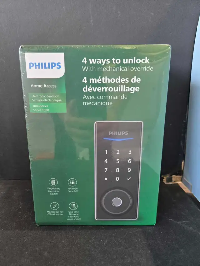 PHILIPS HOME ACCESS ACCESS SERIES 1000 ELECTRONIC DEADBOLT