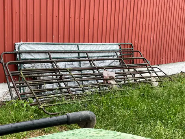 14 foot steel farm gates