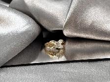 14KT Yellow Gold 0.86ct Diamond Engagement Ring $1785