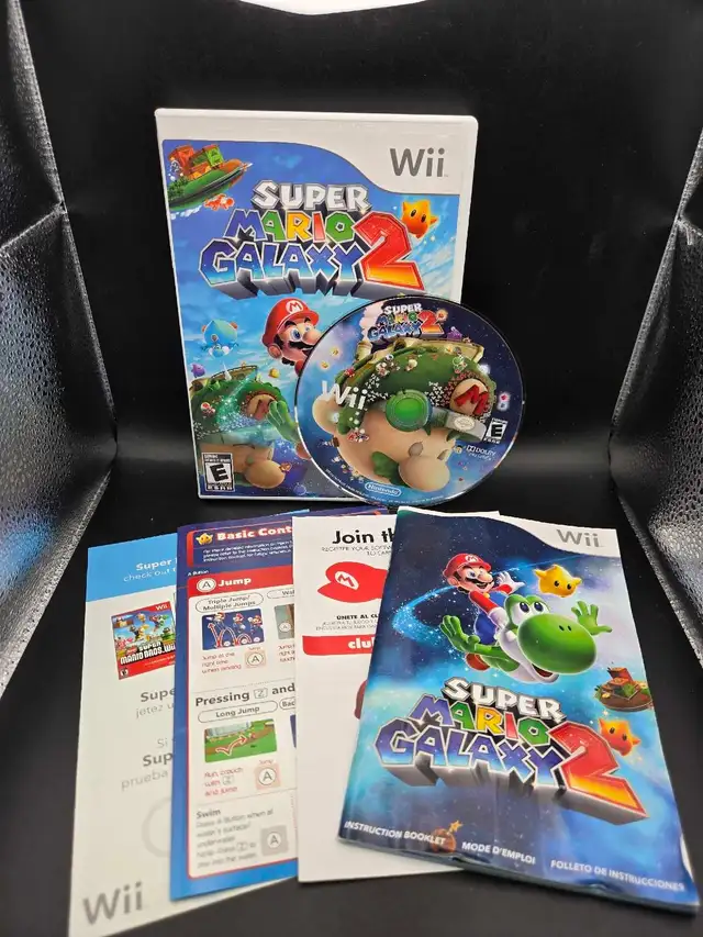 NINTENDO WII SUPER MARIO GALAXY 2 W/MANUAL