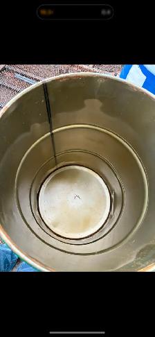45 gallon barrels with lid and ring (drums) - Photo 4