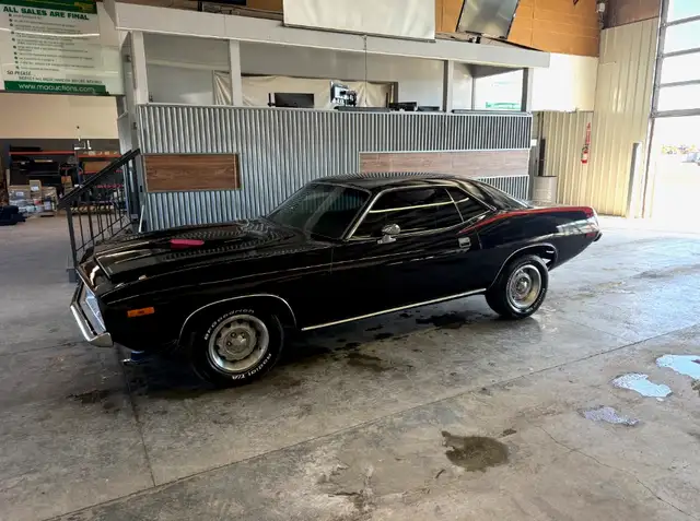 1973 Plymouth Cuda 340 4spd Unreserved