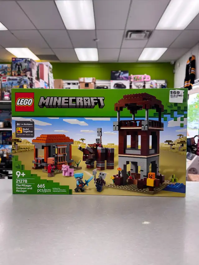 LEGO Minecraft The Pillager Outpost and Ravager 21278 - BRANDNEW