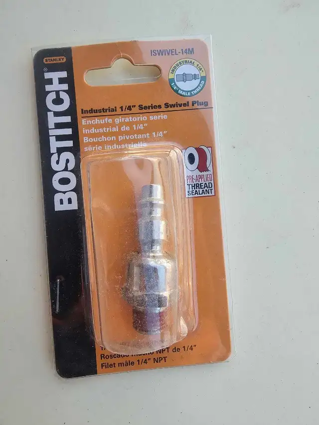 Bostitch 1/4' Series Swivel Plug