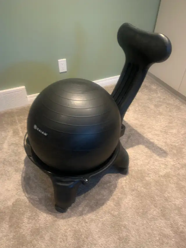 Gaiam exercise ball chair