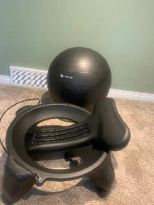 Gaiam exercise ball chair - Photo 4