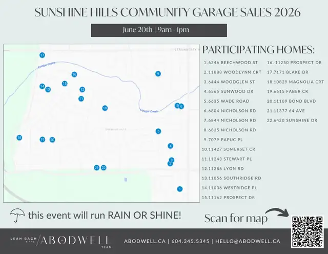 Sunshine Hills Garage Sale