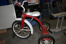 Antique kids Trike (Build like a tank All Metal) Trades see ad