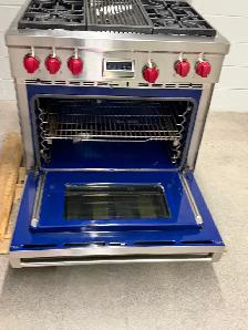 Wolf 36' Cuisinière au gaz Dual Fuel DF364C - Photo 5