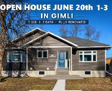 FULLY RENOVATED 5 BDRM 3 BATH FINISHED BASEMENT IN GIMLI