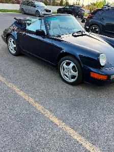 Porsche 911 (964 ) 1991 carrera 4 convertible - Photo 2