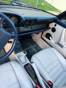 Porsche 911 (964 ) 1991 carrera 4 convertible - Photo 6