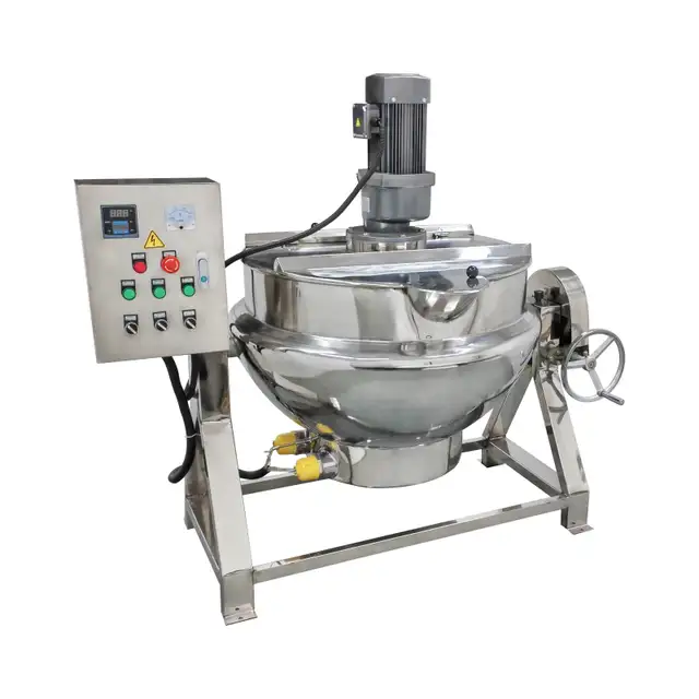 52Gal Stainless Steel Tilting Stirring Jacketed Kettle  023509