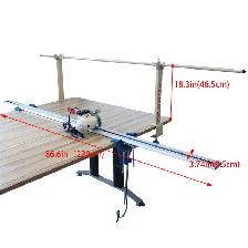 110V Fabric Cutter w/74.8inch Rack & Digital Counter 025046 - Photo 8