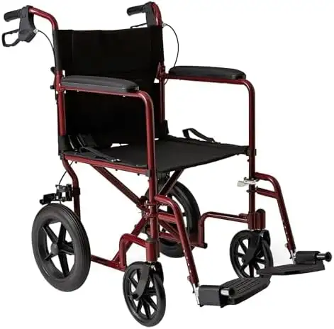 Medline Lightweight Transport Wheelchair