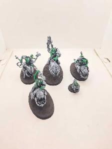 Warhammer 40k Mostly Primed ork squighog boyz